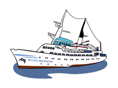 Ein Schiff für Passagiere